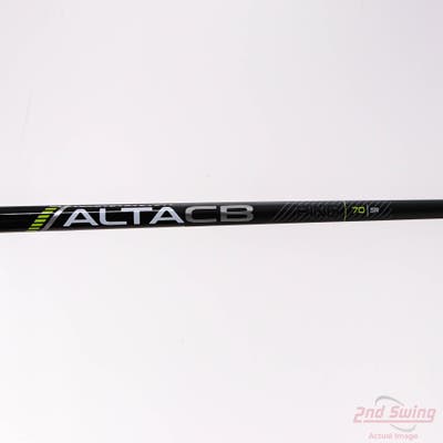 Used W/ Ping RH Adapter Ping ALTA CB 70 Black 70g Hybrid Shaft Senior 38.75in