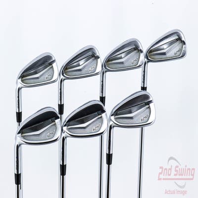 Ping i210 Iron Set 4-PW True Temper Dynamic Gold 120 Steel Stiff Left Handed Blue Dot 39.5in