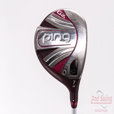 Ping G LE 2 Fairway Wood 7 Wood 7W 26° ULT 240 Ultra Lite Graphite Ladies Right Handed 41.5in