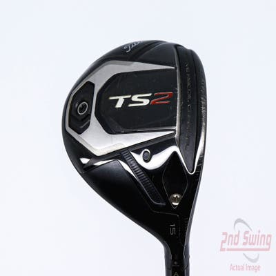 Titleist TS2 Fairway Wood 3 Wood 3W 15° Aldila Rogue MAX Low 75 Graphite X-Stiff Right Handed 42.75in