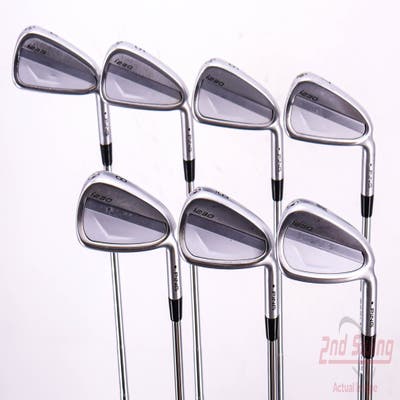 Ping i230 Iron Set 4-PW Dynamic Gold Mid 115 Steel Stiff Right Handed Black Dot 38.25in