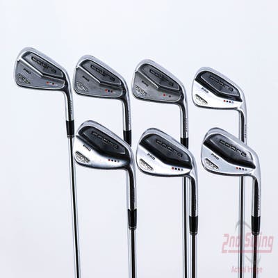 Cobra Amp Cell Pro Iron Set 4-PW True Temper Dynamic Gold S300 Steel Stiff Right Handed 38.25in