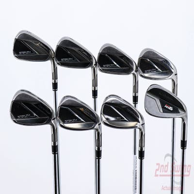 TaylorMade Stealth Iron Set 5-PW AW FST KBS MAX 85 Steel Regular Right Handed 38.5in