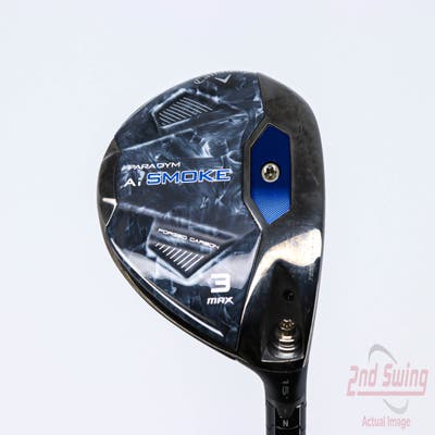 Callaway Paradym Ai Smoke Max Fairway Wood 3 Wood 3W 15° Fujikura Ventus TR Blue VC 6 Graphite Stiff Right Handed 43.5in