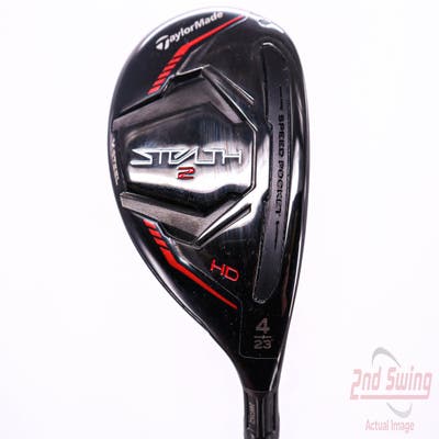 Mint TaylorMade Stealth 2 HD Rescue Hybrid 4 Hybrid 23° Fujikura Ventus TR Red HB 5 Graphite Senior Right Handed 39.25in