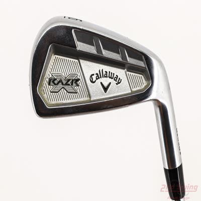 Callaway Razr X Forged Single Iron 6 Iron FST KBS Tour Steel Stiff Right Handed 37.25in