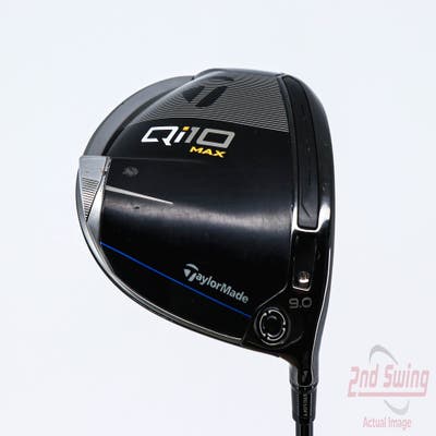 TaylorMade Qi10 MAX Driver 9° PX HZRDUS Smoke Blue RDX 70 Graphite X-Stiff Right Handed 45.75in