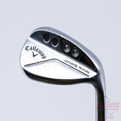 Callaway Jaws Raw Chrome Wedge Lob LW 58° 10 Deg Bounce S Grind Dynamic Gold Spinner TI 115 Steel Wedge Flex Right Handed 35.0in