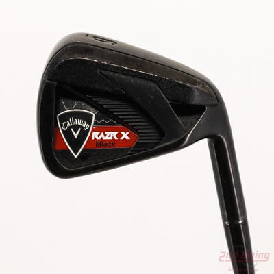 Callaway Razr X Black Single Iron 6 Iron FST KBS Tour Steel Stiff Right Handed 37.75in