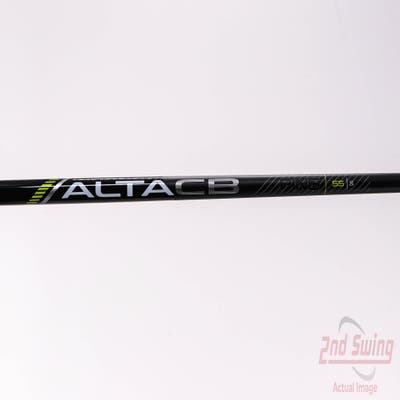 Used W/ Ping RH Adapter Ping ALTA CB 55 Black 55g Driver Shaft Stiff 44.75in