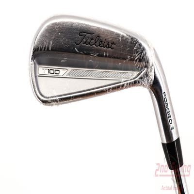 Mint Titleist 2023 T100 Single Iron 4 Iron True Temper AMT Tour White Steel Stiff Right Handed 38.75in