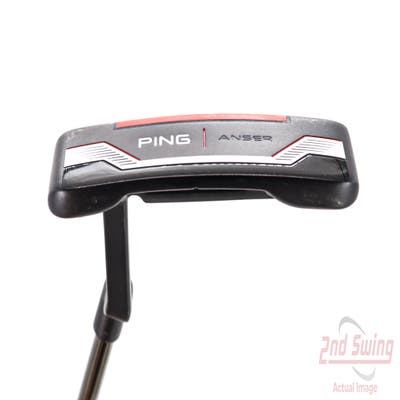 Ping 2021 Anser Putter Slight Arc Steel Left Handed Black Dot 35.0in