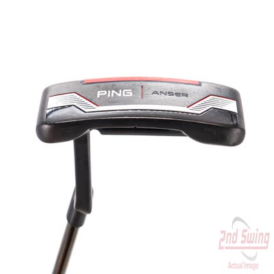 Ping 2021 Anser Putter Slight Arc Steel Left Handed Black Dot 35.0in