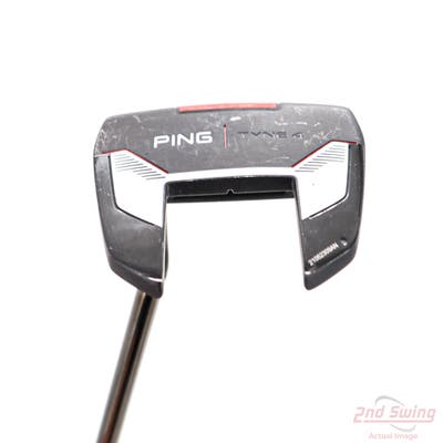 Ping 2021 Tyne 4 Putter Strong Arc Steel Left Handed Black Dot 35.0in