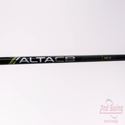 Used W/ Ping RH Adapter Ping ALTA CB 65 Black 65g Fairway Shaft Regular 41.75in