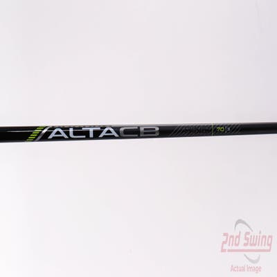 Used W/ Ping RH Adapter Ping ALTA CB 70 Black 70g Hybrid Shaft Stiff 39.25in