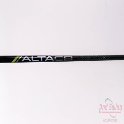 Used W/ Ping RH Adapter Ping ALTA CB 70 Black 70g Hybrid Shaft Stiff 38.75in