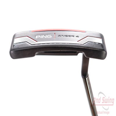 Ping 2021 Anser 4 Putter Strong Arc Steel Left Handed Blue Dot 33.0in