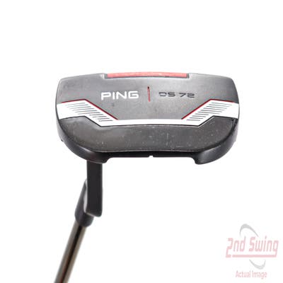 Ping 2021 DS 72 Putter Slight Arc Steel Left Handed Black Dot 35.0in