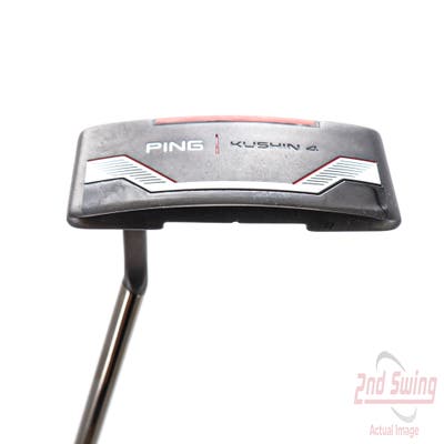 Ping 2021 Kushin 4 Putter Strong Arc Steel Left Handed Black Dot 34.0in