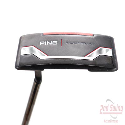 Ping 2021 Kushin 4 Putter Strong Arc Steel Left Handed Black Dot 34.0in