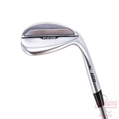 Ping s159 Chrome Wedge Lob LW 60° 8 Deg Bounce H Grind Dynamic Gold Mid 115 Steel Stiff Right Handed Black Dot 35.75in