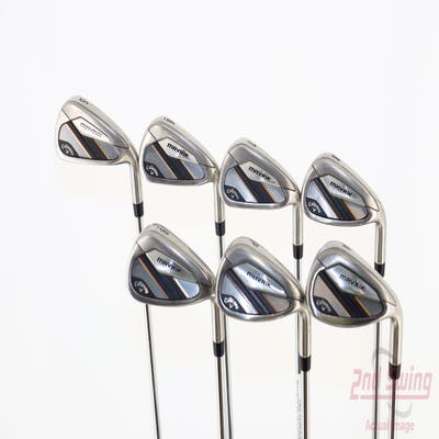 Callaway Mavrik 22 Iron Set 5-PW AW True Temper XP 95 S300 Steel Stiff Right Handed 38.25in