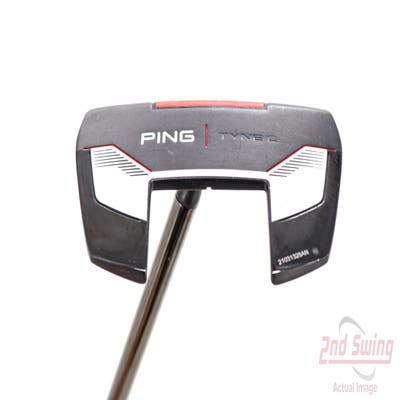 Ping 2021 Tyne C Putter Straight Arc Steel Left Handed Black Dot 34.0in