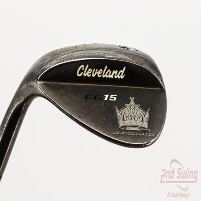 Cleveland CG15 Black Pearl Wedge Lob LW 60° 12 Deg Bounce Cleveland Traction Wedge Steel Wedge Flex Left Handed 35.5in