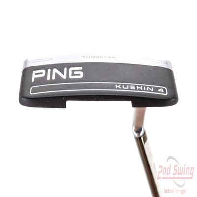 Ping 2023 Kushin 4 Putter Strong Arc Steel Right Handed Black Dot 35.0in