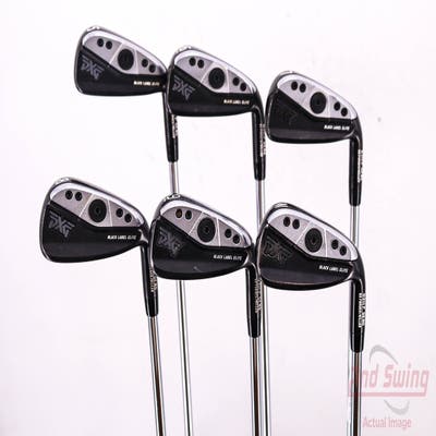 PXG 0311 P GEN6 Double Black Iron Set 5-PW True Temper Elevate MPH 95 Steel Regular Right Handed 38.5in