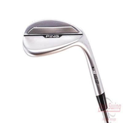 Ping s159 Chrome Wedge Sand SW 54° 10 Deg Bounce H Grind Ping Z-Z115 Steel Wedge Flex Right Handed Black Dot 35.25in