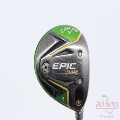 Callaway EPIC Flash Fairway Wood 3 Wood 3W 15° Project X EvenFlow Green 65 Graphite Regular Right Handed 43.25in