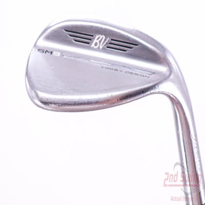 Titleist Vokey SM9 Tour Chrome Wedge Lob LW 58° 10 Deg Bounce S Grind FST KBS 610 Steel Wedge Flex Right Handed 36.0in