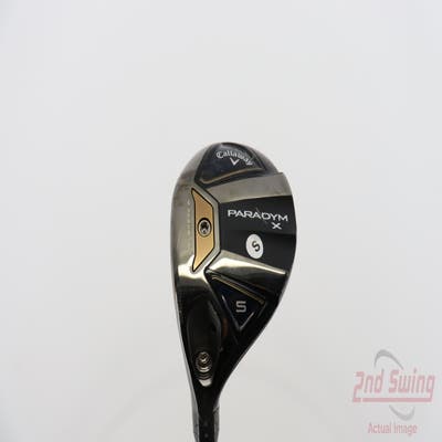 Callaway Paradym X Hybrid 5 Hybrid 24° Aerotech SteelFiber fc75 Graphite Stiff Left Handed 41.0in