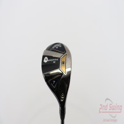 Callaway Paradym X Hybrid 7 Hybrid 30° UST Mamiya Recoil Dart 75H F3 Graphite Stiff Right Handed 40.5in