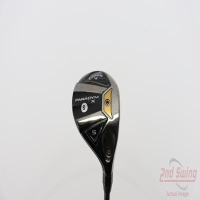 Callaway Paradym X Hybrid 5 Hybrid 24° PX HZRDUS Smoke Black RDX 80 Graphite Stiff Right Handed 39.75in