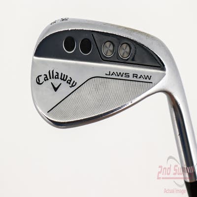 Callaway Jaws Raw Chrome Wedge Sand SW 54° 10 Deg Bounce S Grind Dynamic Gold Spinner TI 115 Steel Wedge Flex Right Handed 35.25in