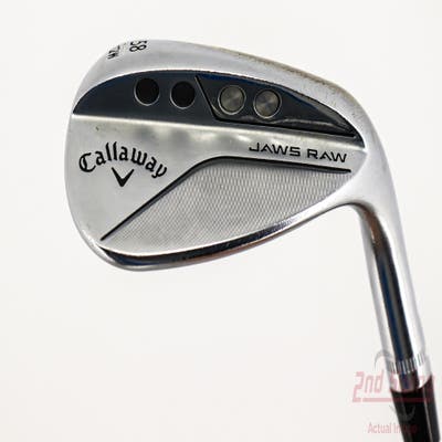 Callaway Jaws Raw Chrome Wedge Lob LW 58° 12 Deg Bounce W Grind Dynamic Gold Spinner TI 115 Steel Wedge Flex Right Handed 35.0in