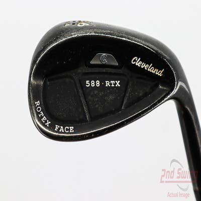 Cleveland 588 RTX CB Black Pearl Wedge Sand SW 56° 14 Deg Bounce True Temper Dynamic Gold Steel Wedge Flex Right Handed 35.5in