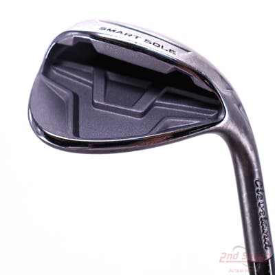 Cleveland Smart Sole 4 Black Satin Wedge Sand SW Stock Steel Shaft Steel Wedge Flex Right Handed 35.25in