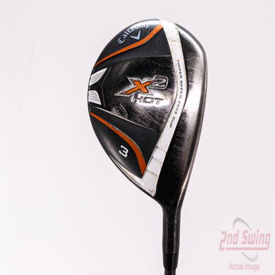 Callaway X2 Hot Fairway Wood 3 Wood 3W Aldila Tour Blue Graphite Stiff Right Handed 43.5in