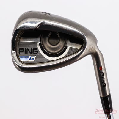 Ping 2016 G Single Iron Pitching Wedge PW True Temper XP 95 R300 Steel Regular Right Handed Red dot 36.0in