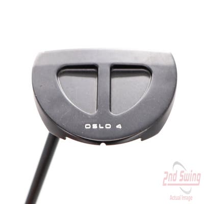 Ping PLD Milled Oslo 4 Matte Black Putter Strong Arc Steel Left Handed 33.0in