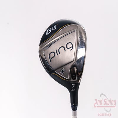 Ping G LE 3 Fairway Wood 7 Wood 7W 24° ULT 250 Lite Graphite Ladies Right Handed 41.25in