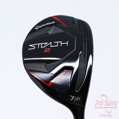 Mint TaylorMade Stealth 2 Fairway Wood 7 Wood 7W 21° UST Mamiya Nanocore Black 5 Graphite Regular Right Handed 42.5in