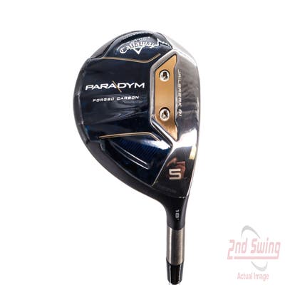 Mint Callaway Paradym Fairway Wood 5 Wood 5W 18° Aldila Ascent Blue 50 Graphite Senior Right Handed 42.5in