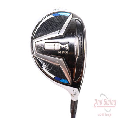 TaylorMade SIM MAX Fairway Wood 5 Wood 5W 18° Fujikura Ventus Blue 5 Graphite Senior Right Handed 41.75in