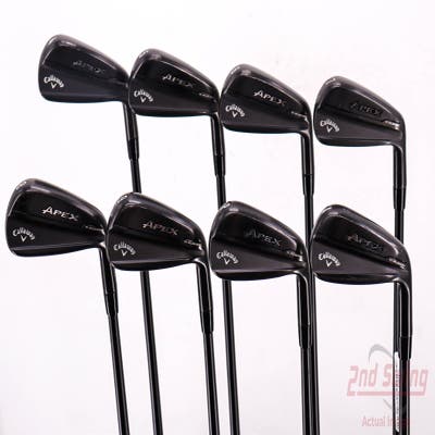 Callaway Apex TiFusion Iron Set 4-PW AW FST KBS TGI 100 Graphite X-Stiff Right Handed 38.0in