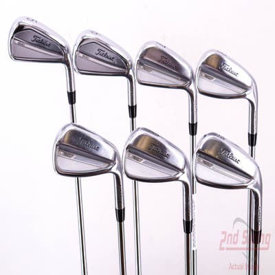 Titleist 2023 T150/T200 Combo Iron Set 5-PW AW True Temper AMT Black S300 Steel Stiff Right Handed 38.0in